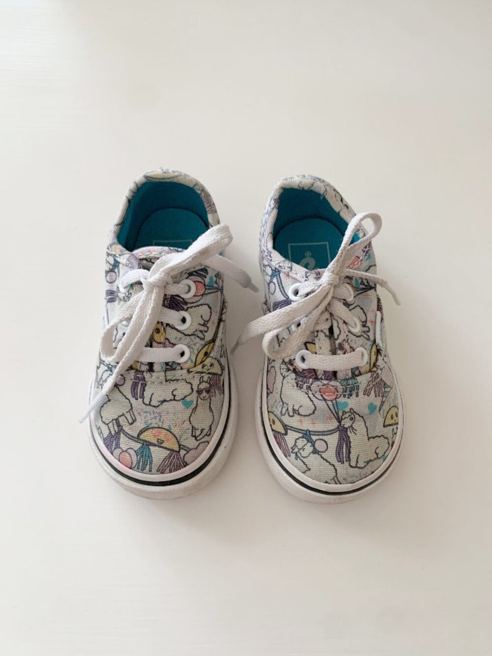 Vans Llama Party Sneakers • Infant / Toddler Size 5